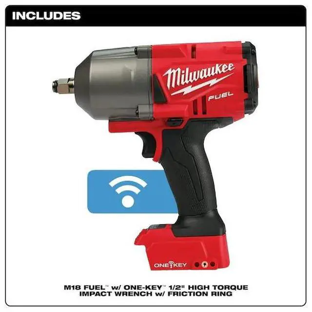 Alt view image 7 of 7 - FOR M18 FUEL w/ ONE-KEY High Torque Impact Wrench 1/2" Friction Ring