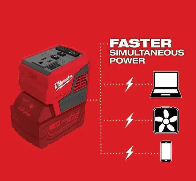 Alt view image 6 of 7 - FOR M18 TOP-OFF 175W Power Supply (Tool Only)