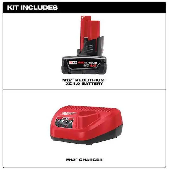 Alt view image 7 of 7 - FOR M12 REDLITHIUM XC4.0 Starter Kit