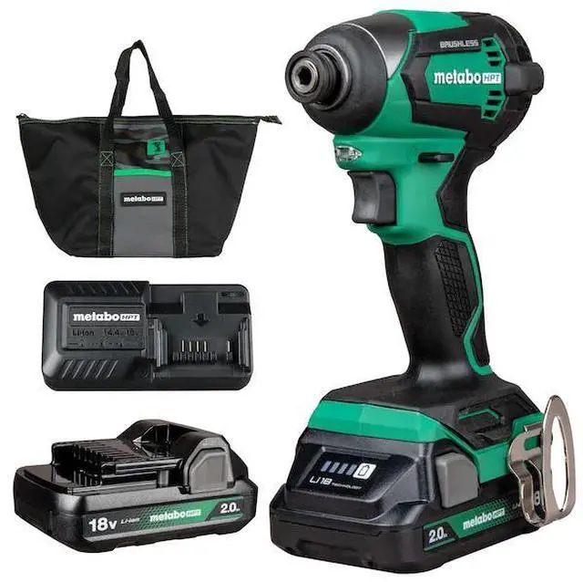 Main image of FOR 18V MV Cordless Brushless 1/4in Impact Driver Kit 2 x 2.0Ah