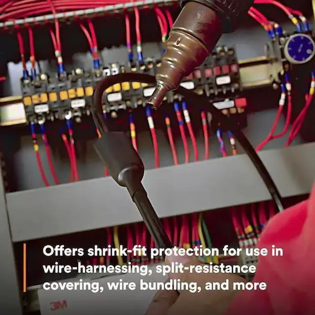 Alt view image 4 of 7 - Kable Kontrol Corrugated Split Wire Loom Tubing - 1" Inside Diameter - 100' Length - Black