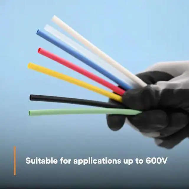 Alt view image 4 of 7 - HeatShrinkTube ThinWall 2:1I.D.ShrinkRatio 0.093inI.D.BeforeShrinking White 500ft