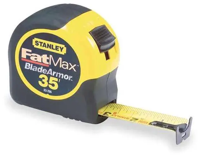 Alt view image 4 of 5 - FOR 25 ft FATMAX Classic Tape Measure, 1-1/4 in Blade, Stud Markings, ABS Plastic Case, Rubber Grip