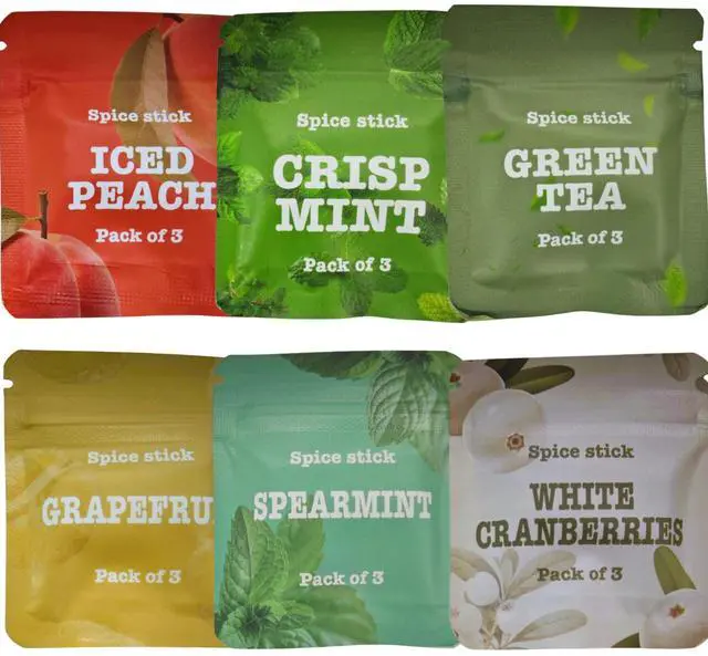 Main image of Alpha Fit Vaporless Inhaler: Smokeless Quit Smoking Aid with 12 Plant Cores | Nicotine-Free, Tobacco-Free Vape Alternative | Oral Fixation Solution for Adults Mint Fresh Cores only