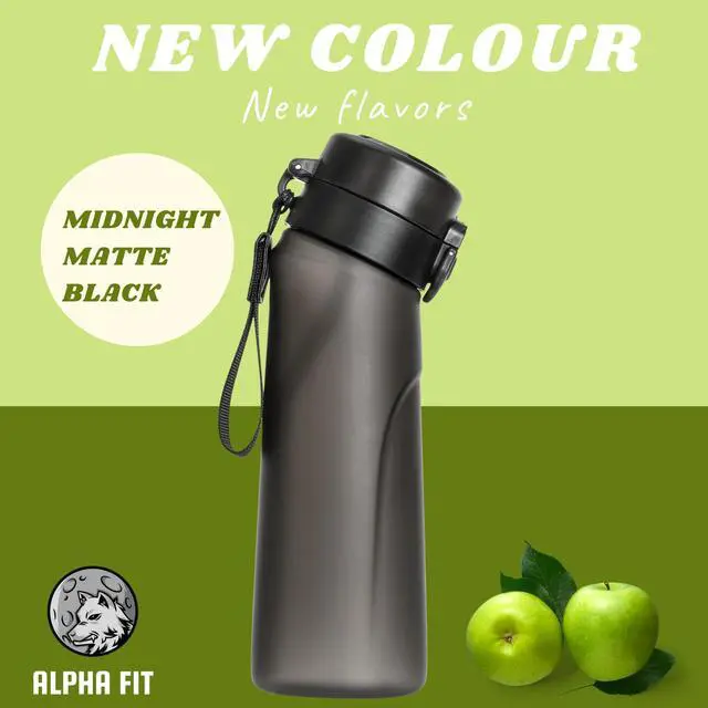 Alt view image 6 of 7 - Alpha Fit PRO Air Up Compatible Flavored Water Bottle - 25oz /750ml Premium Matte with Portable Pods Case, BPA-Free & Leak-Proof (Includes 3 Flavor Pods)