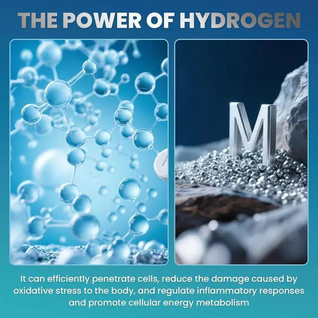 Alt view image 5 of 7 - Alpha Fit Hydrogen Water Tablets with Magnesium, 120 Count - 12ppm H2 Molecular Supplement for Brain Health, Cognitive Function & Cellular Energy Boost, Antioxidant Support, Non-GMO, Gluten-Free