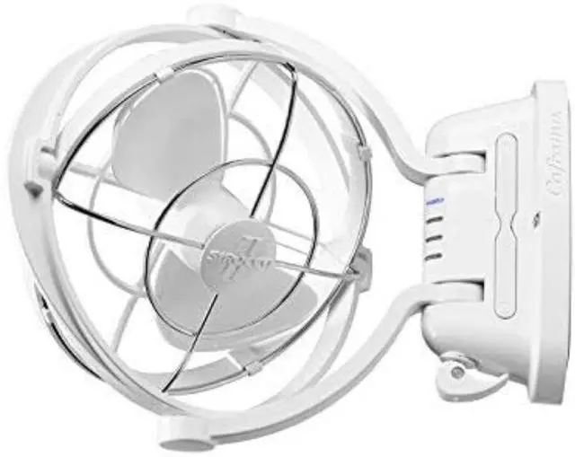 Alt view image 2 of 6 - 12V/24V Auto-Sensing DC,Low-Power Draw Fan.Hardwire Installation Required