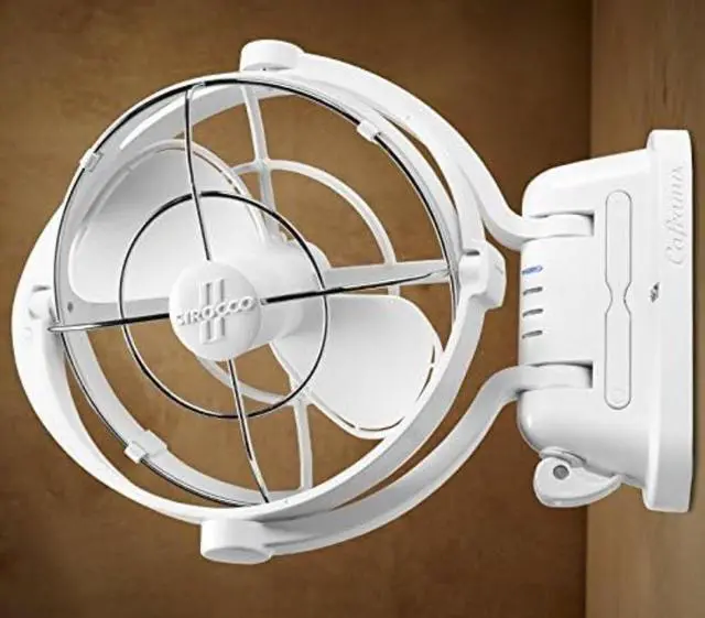 Alt view image 5 of 6 - 12V/24V Auto-Sensing DC,Low-Power Draw Fan.Hardwire Installation Required