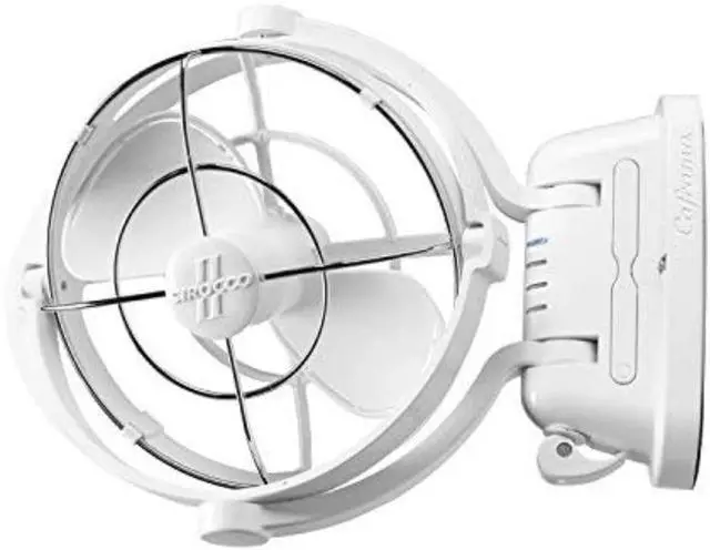 Alt view image 3 of 6 - 12V/24V Auto-Sensing DC,Low-Power Draw Fan.Hardwire Installation Required