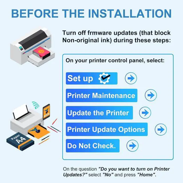 Alt view image 6 of 7 - 962XL Ink Cartridges Combo Pack High Yield Replacement for HP 962 962XL Ink Cartridges, Compatible for HP OfficeJet Pro 9015e 9015 9025e 9010 9025 9018e 9020 Printer, 4-Pack
