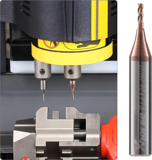 Alt view image 4 of 6 - Xhorse Original 1.5mm Milling Cutter for Condor XC-Mini Plus/Plus II/XC-002 and Dolphin XP005/XP005L/XP007 Key Cutting Machine(1.5mm)
