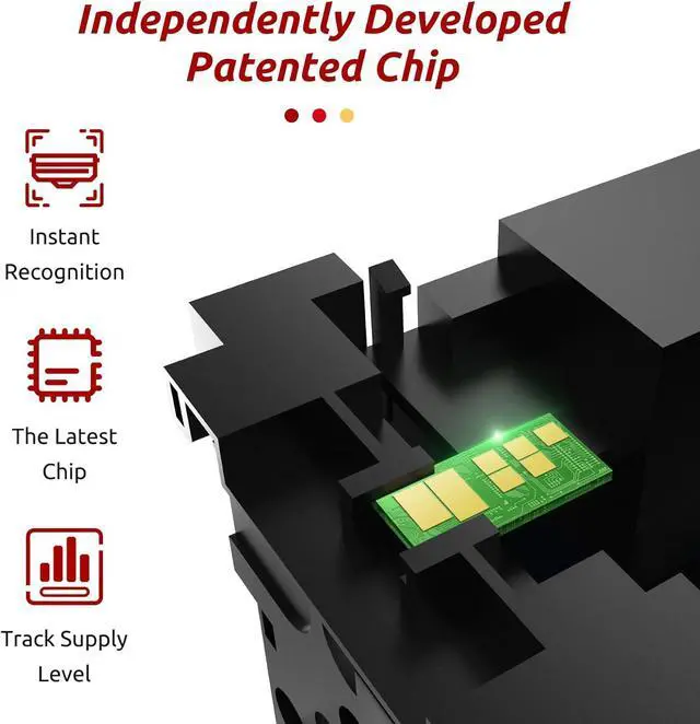 Alt view image 3 of 7 - INK E-SALE 070 Compatible Toner Cartridge Replacement for Canon 070 070H CRG070 CRG-070 CRG070H for Canon imageCLASS LBP240dw LBP246dw LBP247dw MF460dw MF462dw MF465dw Printer (Black,2-Pack)