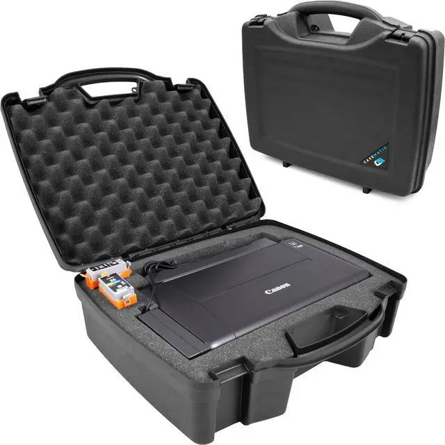 Main image of CASEMATIX Portable Printer Case Compatible with Canon PIXMA TR160 Portable Wireless Printer and Accessories, Case Only
