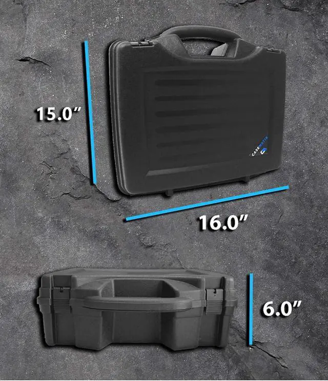 Alt view image 6 of 7 - CASEMATIX Portable Printer Case Compatible with Canon PIXMA TR160 Portable Wireless Printer and Accessories, Case Only