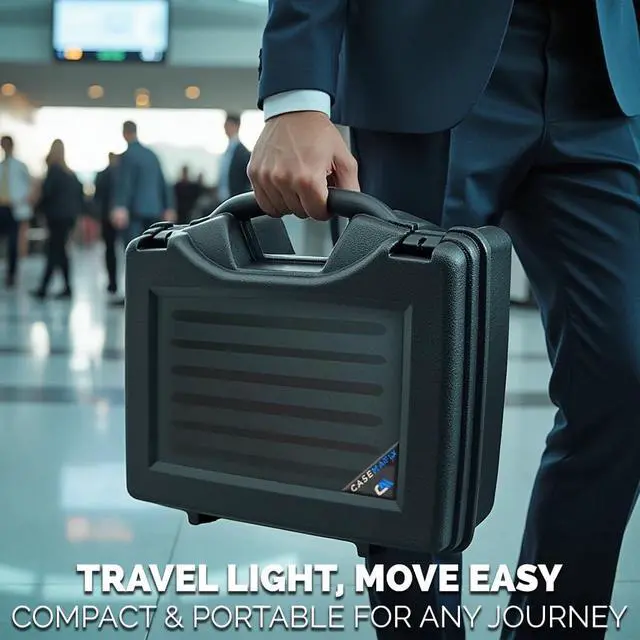 Alt view image 4 of 7 - CASEMATIX Portable Printer Case Compatible with Canon PIXMA TR160 Portable Wireless Printer and Accessories, Case Only