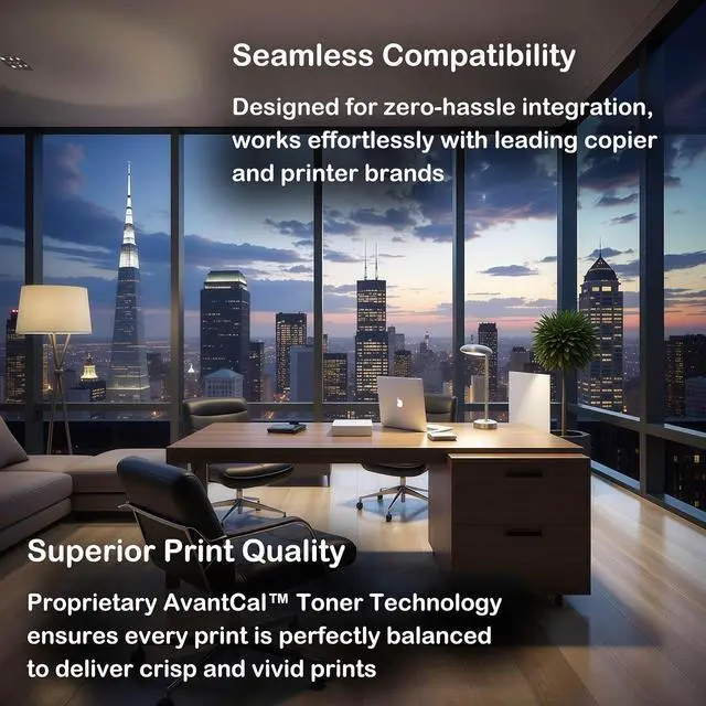 Alt view image 2 of 3 - High Yield Toner Cartridge, Replacement for Konica Minolta TN512 Toner, Use for Bizhub C454, C454e, C554, C554e Printer, A33K132, A33K232, A33K332, A33K432 (Set of 4 Packs - CMYK)