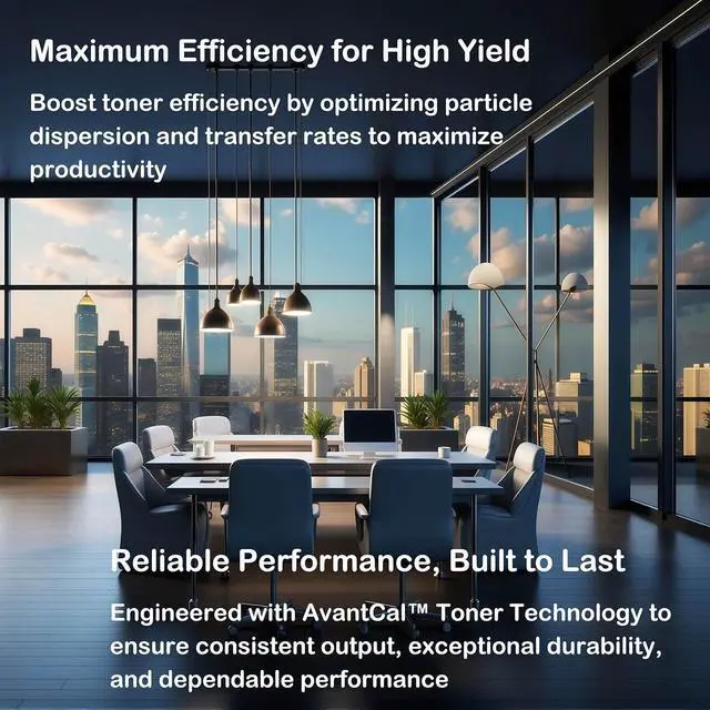 Alt view image 3 of 3 - High Yield Toner Cartridge, Replacement for Konica Minolta TN512 Toner, Use for Bizhub C454, C454e, C554, C554e Printer, A33K132, A33K232, A33K332, A33K432 (Set of 4 Packs - CMYK)