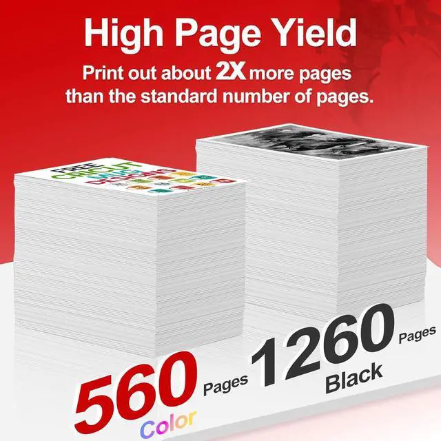 Alt view image 4 of 6 - 240XL 241XL Ink Cartridges 3 Pack Compatible Replacement for Canon PG-240 CL-241 XL pg240 cl241 Combo to MG3620 MG3600 MG3520 TS5120 MG2120 MX472 MX452 MX512 MX532 Printer (2 Black,1 Color)