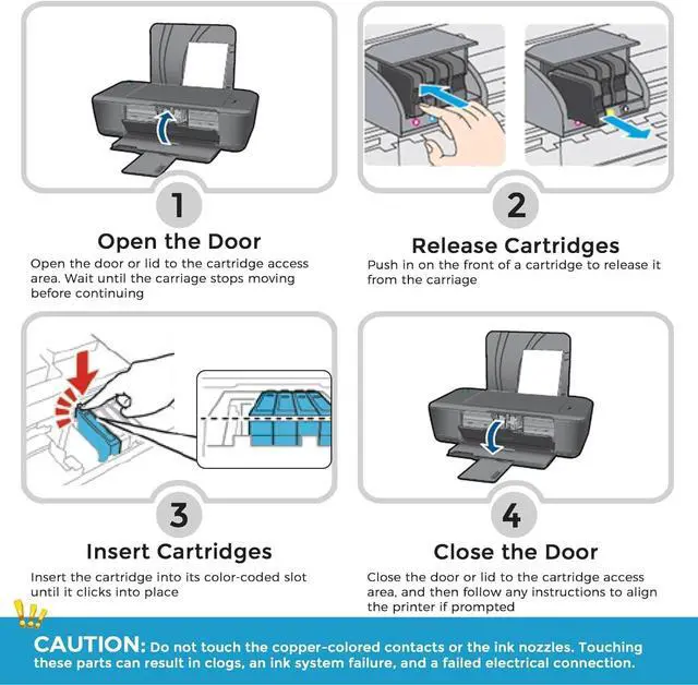 Alt view image 7 of 7 - 910XL Ink Cartridges High-Yield Replacement for HP 910 XL HP910 HP910XL Black Color Combo Pack for OfficeJet Pro 8015e 8025e 8028e 8010 8025 8020 8020e 8035 8028 8015 8022 Printer Cyan Magenta Yellow
