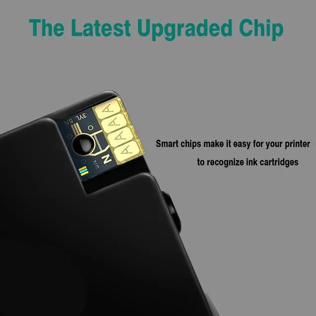 Alt view image 4 of 6 - 712XL 712 XL Ink High Yield Compatible for HP 712 Ink Cartridges Combo Pack Replacement for HP DesignJet T210 Ink T230 T250 T630 T650 Studio Plotter Printer (1 Black,1 Cyan,1 Magenta,1 Yellow, 4Pack)