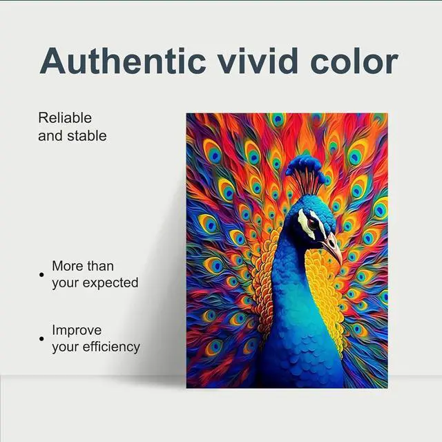 Alt view image 4 of 7 - 923XL 923e 923 Ink Cartridges Replacement for HP 923XL Ink Cartridges for OfficeJet Pro 8130e 8132e 8135e 8138e 8139e 8120 8120e 8125 8130 8135 Printer, 4 Pack, Black Cyan Magenta Yellow