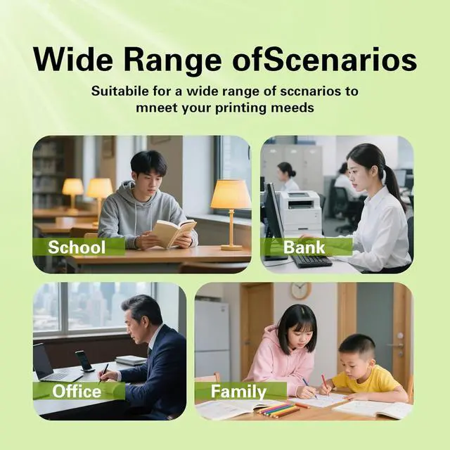 Alt view image 6 of 6 - 932XL 933XL Ink cartridges Combo Pack Compatible for HP 932XL 933XL 932 and 933 Ink cartridges Work Well for HP OfficeJet 6100 6600 6700 7110 7510 7612 7610 Printers (4 Pack)