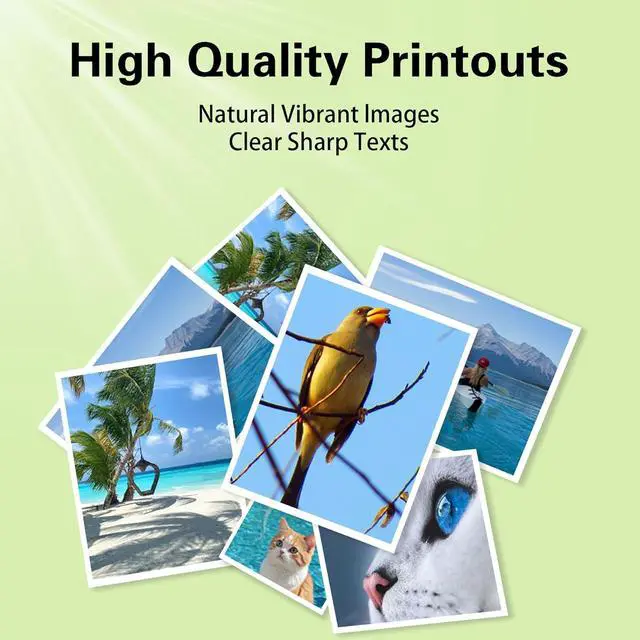 Alt view image 4 of 6 - 932XL 933XL Ink cartridges Combo Pack Compatible for HP 932XL 933XL 932 and 933 Ink cartridges Work Well for HP OfficeJet 6100 6600 6700 7110 7510 7612 7610 Printers (4 Pack)