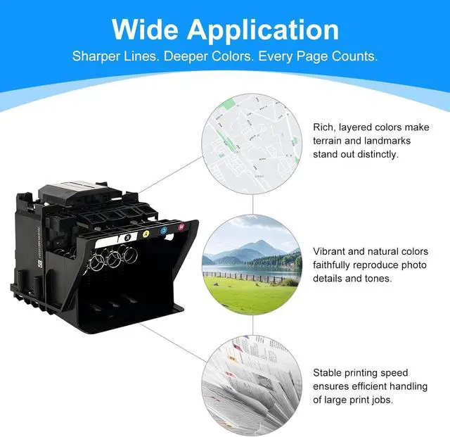 Alt view image 5 of 7 - 950 951 950XL 951XL Printhead OfficeJet Pro 8100 8600 8610 8620 8630 8625 8635 8640 251DW, 276DW Printer Head