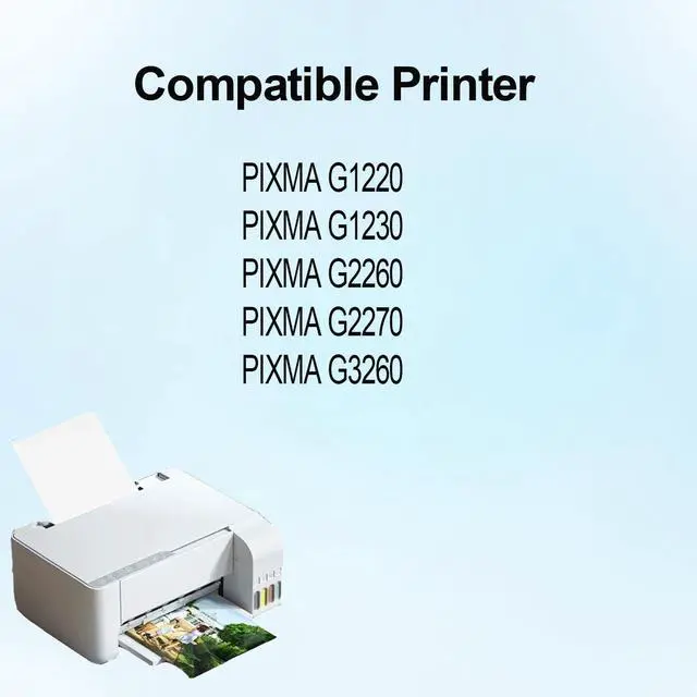 Alt view image 2 of 6 - BH-20 CH-20 Printhead for PG-8035XL CL-8026XL Print Head Use for PIXMA G7020 G6020 G5020 G3260 G3262 G2260 G1230 G1220 MegaTank Printers (1 Black 1 Tri-Color)