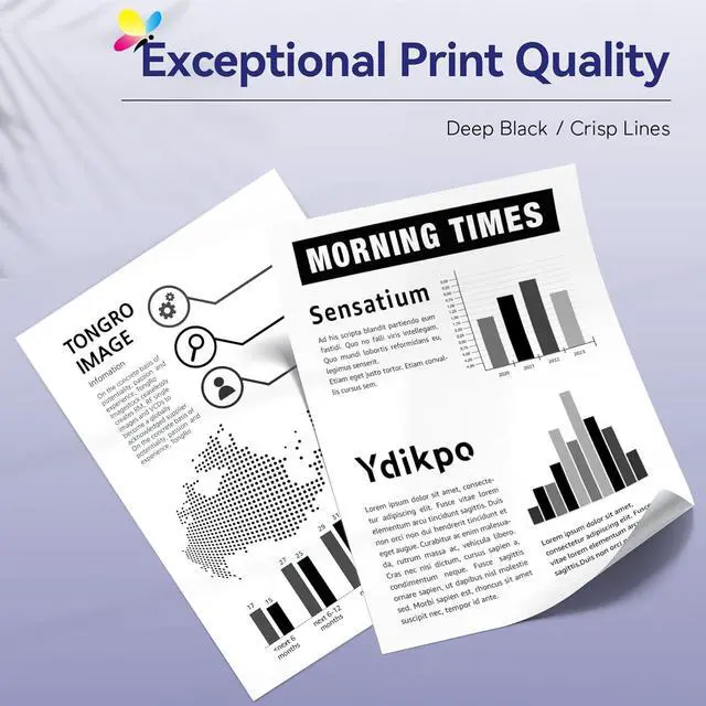 Alt view image 5 of 7 - TN830XL Toner Cartridge 4 Pack High Yield Compatible with Brother TN830 TN-830XL TN830XL/V/R for HL-L2460DW DCP-L2640DW MFC-L2820DW HL-L2405W HL-L2400D MFC-L2900DW Printers (Black)