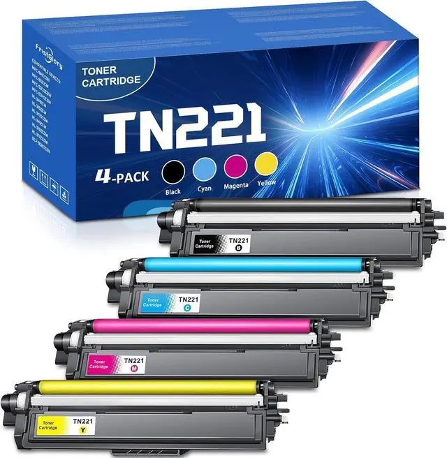 Main image of TN-221 TN221 Toner Cartridge High Yield Replacement for Brother MFC-9130CW HL-3170CDW HL-3140CW HL-3180CDW MFC-9330CDW MFC-9340CDW HL-3150CDN Printers (1 Black 1 Cyan 1 Magenta 1 Yellow,4 Pack)