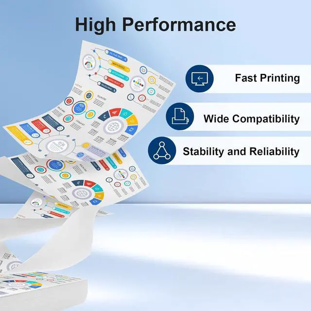 Alt view image 5 of 7 - 92/93 Ink Cartridges Combo Pack Replacement for Hp 92 93 C9362WN C9361WN Ink Compatible for HP Photosmart 7850 C3150 C3180 Deskjet 5440 5420 PSC 1510 2525 Printer Ink (3PK, 2-Black 1-Tri-Color)