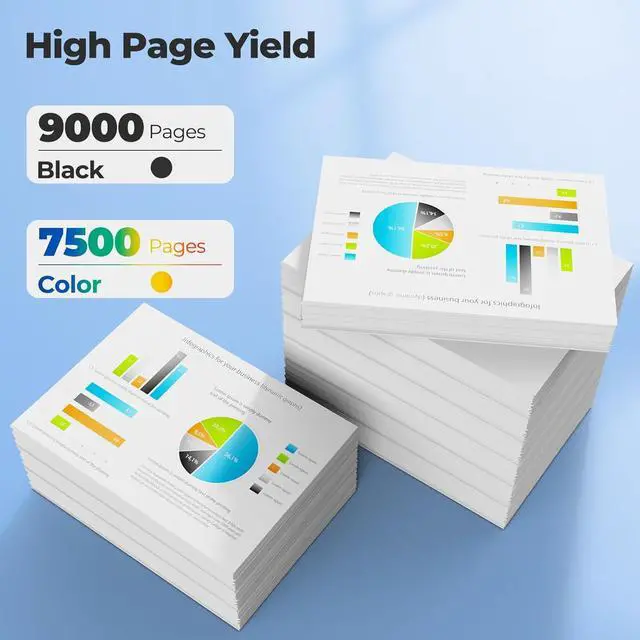 Alt view image 3 of 7 - 542 Ink Refill Bottles ET-5850 ET-5150 ET-5170 ET-16650 ET-5800 542 Ink Refill Bottles Work for ET-5850 ET-5150 ET-5170 ET-16650 ET-5800 ET-16600 ET-5880 ET-5180 ST-C8000 (2BK 2C 2M 2Y)