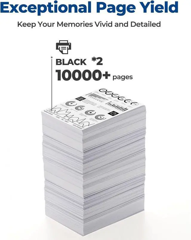 Alt view image 3 of 6 - 58X Toner Cartridge Black Laser Jet Pro M404dw Enterprise M406dn Compatible for HP 58X CF258X Toner Cartridges Replacement Pro M404dw M406dn M404dn M404n Printer(4 Black)