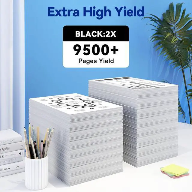 Alt view image 3 of 7 - 148X Toner Cartridges 2 Pack (19000 Pages) Compatible with LaserJet Pro 4001 MFP 4101 Series for HP 148X 148A W1480X High Yield Toner Work for Pro 4001dw 4001dn 4001n MFP 4101fdw 4101fdn Printer