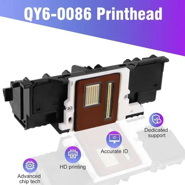 Alt view image 2 of 6 - QY6-0086 Print Head Replacement for Canon MX922 MX928 MX728 IX6780 IX6880 MX721 MX722 MX725 MX726 MX727 | Compatible Printer Head Nozzle Kit - Durable ABS Printhead Replacement Parts