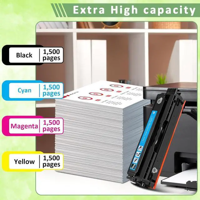 Alt view image 5 of 7 - for Xerox C235 C230 Black Toner Cartridge (with Chip),Replacement 006R04391 High-Yield Cartridges Compatible with Xerox C230DNI/C235DNI Color Multifunctional Printer 006R04383 Ink Cartridge (Black)