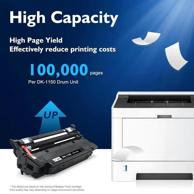 Alt view image 3 of 7 - Compatible DK1150 Drum Replacement for Kyocera DK-1150 DK1150 Drum Unit 302RV93140 TK1152 TK1162 TK1172 Drum for M2040dn M2540dw M2635dw M2640idw P2040dw P2235dw Printer (Black, 1 Pack)