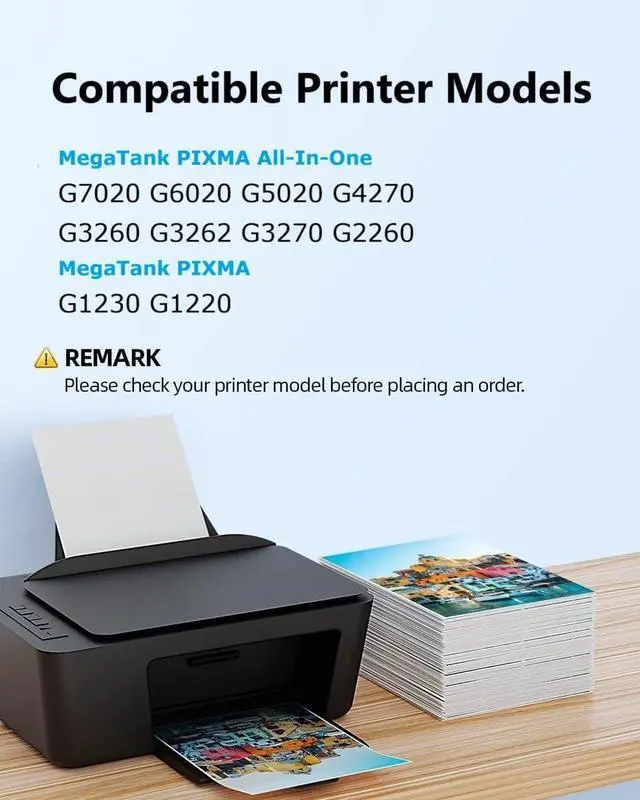 Alt view image 2 of 6 - BH-20 CH-20 Print Head Use for Canon PIXMA G7020 G6020 G5020 G4270 G3260 G3262 Printer for Canon BH20 CH20 Printhead Replacement | BH 20 Black(QY6-8026) CH 20 Color(QY6-8035) 2 Pack