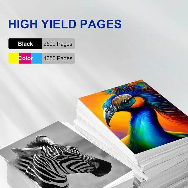 Alt view image 3 of 6 - 936e 936 XL Ink Cartridges Compatible for OfficeJet Pro 9125e 9130b 9135e 9128e 9110b OfficeJet Pro Wide Format 9730e OfficeJet 9122e Printer (4 Pack, with Chip)