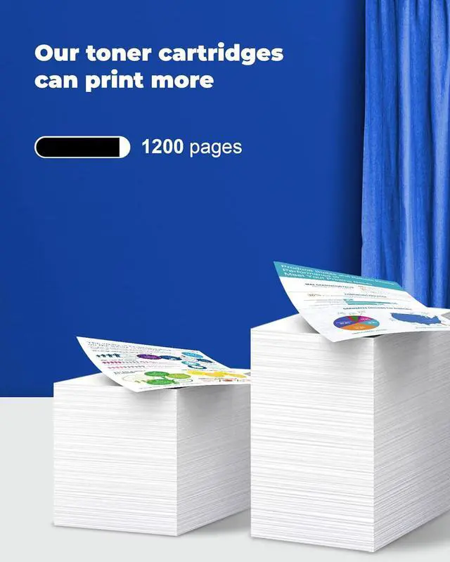 Alt view image 3 of 7 - 126A Black Toner Cartridge 2-Pack Replacement for HP 126A CE310A Toner Works with Color Pro CP1025 CP1025nw ,Pro 100 Color MFP M175nw M275 Printer Ink (Black)