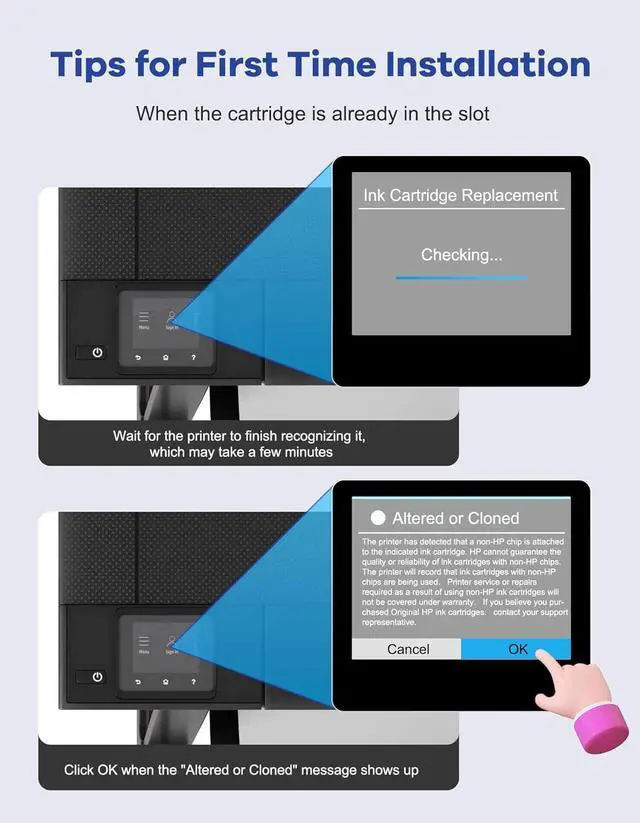 Alt view image 5 of 7 - Compatible Replacement for HP 730 Ink Cartridges 300ml Yellow P2V70A for DesignJet T1600 T1700 T2600 Printer Ink 1-Pack