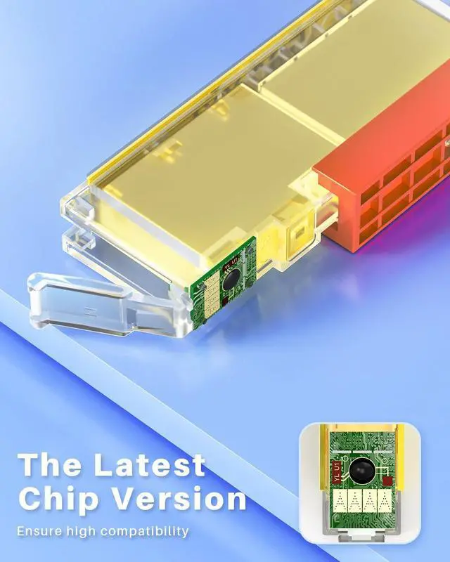 Alt view image 4 of 7 - PGI-230XL CLI-231XL Ink Cartridges Compatible Replacement for Canon 230XL 231XL PGI-230 CLI-231 230 231 Ink Cartridges to Use with Canon PIXMA Inkjet Printer TS8820 (PGBK/BK/C/M/Y/GY, 6 Pack)