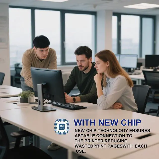 Alt view image 5 of 6 - B230 B225 B235 Black Toner Cartridge 6,000 Pages Extra High Capacity 1-Pack Compatible 006R04401 Toner Cartridge Replacement for XRX B230 B225 B235 Printer with chip