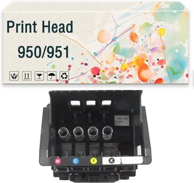 Main image of 950 951 Printhead Print Head Compatible for HP Officejet Pro 8100 8600 8610 8620 8615 8616 8625 8630 8640 8660 Printers High Print Bright Colors, Stable Performance 1pack