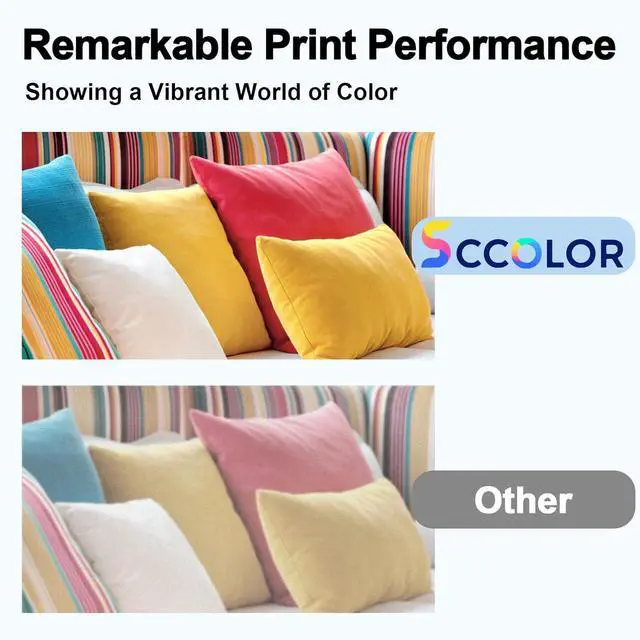 Alt view image 7 of 7 - 766 Ink Cartridge 300ML High Capacity Compatible for HP 766 3ED57A P2V89A P2V90A P2V91A P2V92A P2V93A P2V94A 3ED55A Ink Replacement for DesignJet XL3600 XL 3600 Series Printer(6-Pack MK/PB/G/C/M/Y)