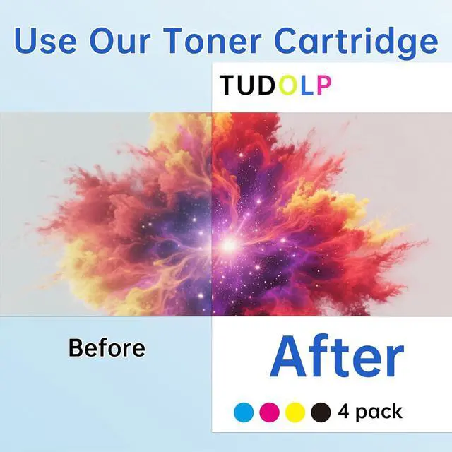 Alt view image 4 of 6 - C3210 C3224 Toner Cartridge Compatible with Lexmark C3210K0 C3210C0 C3210M0 C3210Y0 (4-Pack with Chip),Works with C3224 MC3224 C3326 MC3326 C3426 MC3426 Printers