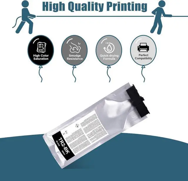 Alt view image 2 of 7 - TR2 Ink Cartridge Replacement for Roland TR2-BK Ink Compatible for Roland TrueVIS SG-300 SG-540 SG2-300 SG2-540 SG2-640 SG3-300 SG3-540 VG-540 VG-640 VG2-540 VG2-640 VG3-540 VG3-640 Printers