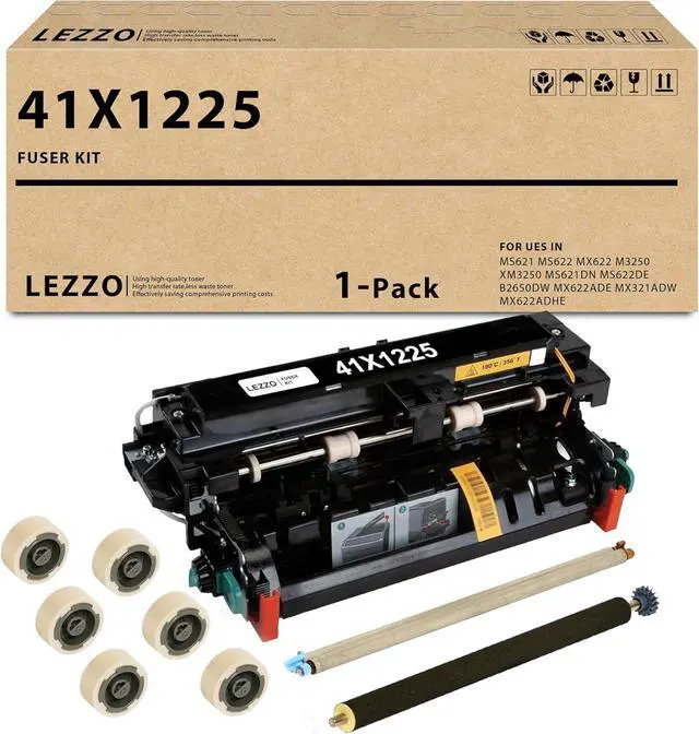 Main image of 41X1225 Maintenance Kit Remanufactured 41X1225 Fuser Kit Replacement for Lexmark MS621 MS622 MX622 Printer, 41X1225 Fuser Unit (110V, 200,000 Pages)