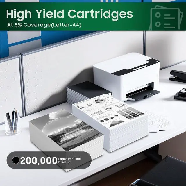 Alt view image 3 of 6 - 41X1225 Maintenance Kit Remanufactured 41X1225 Fuser Kit Replacement for Lexmark MS621 MS622 MX622 Printer, 41X1225 Fuser Unit (110V, 200,000 Pages)